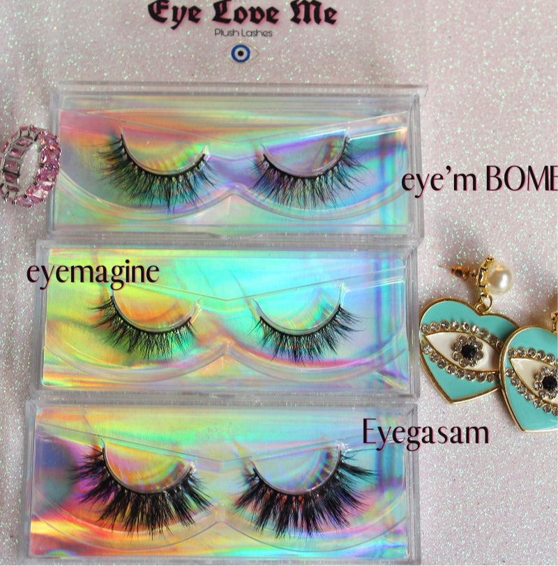 Eye Love Me: Plush Lashes - {{ Millzladiva Eyelit Shop }}