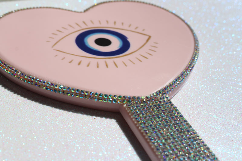 Icy Eye-Heart Mirrors - {{ Millzladiva Eyelit Shop }}